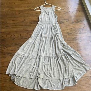 Lucky Brand knit high low maxi sleeveless small